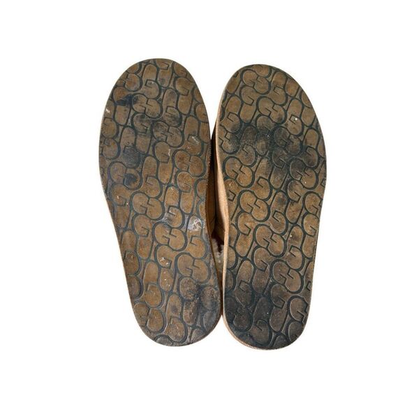 UGG Men's Scuff Slippers size 12 Chestnut Suede Tan - Picture 4 of 8